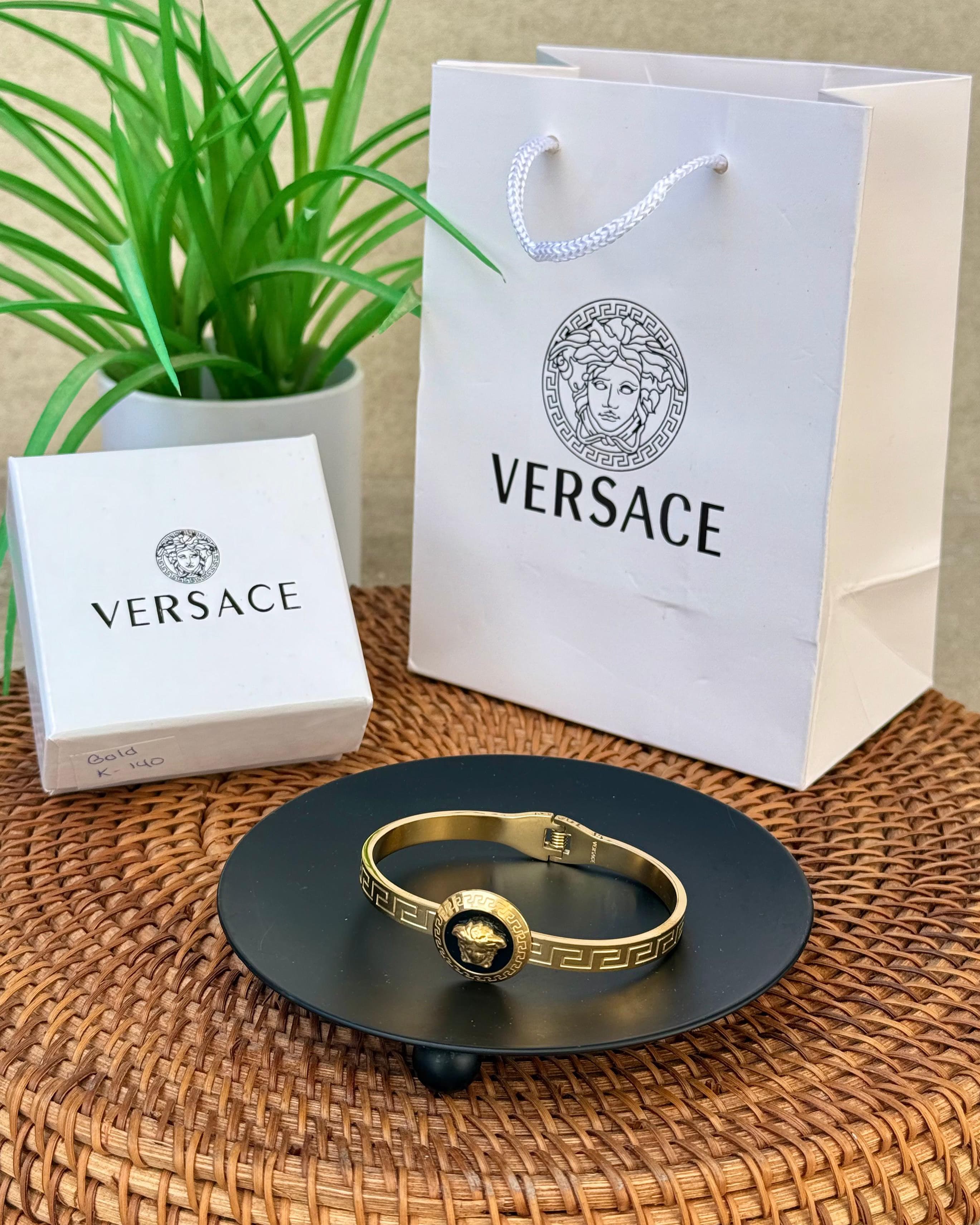 Versace – Pulsera Medusa Gold (Dama)