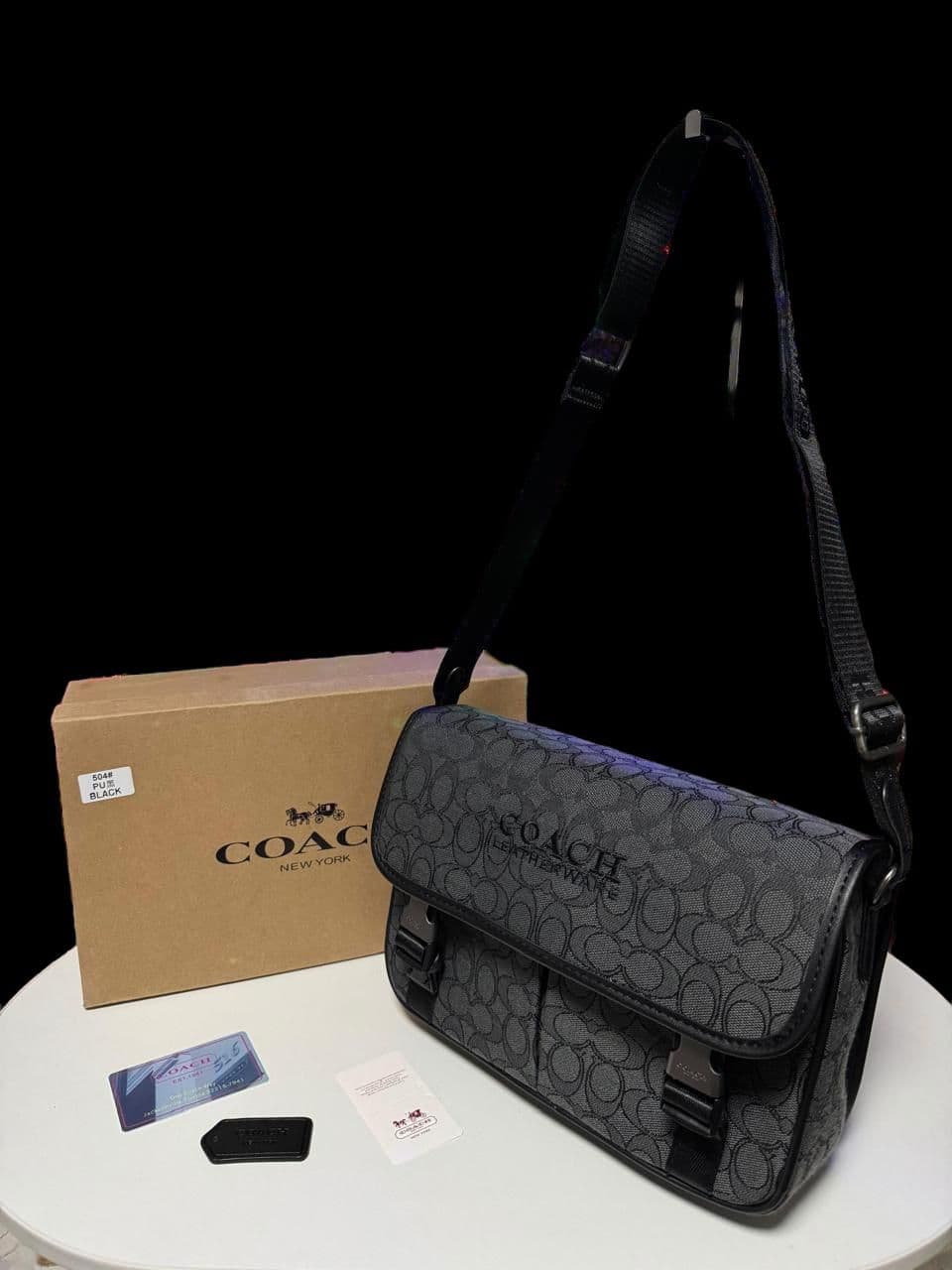 Coach – Messenger Leather Wave (Caballero)