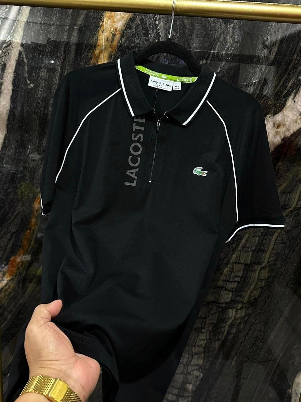 Lacoste – Polo Black Sport Line (Caballero)
