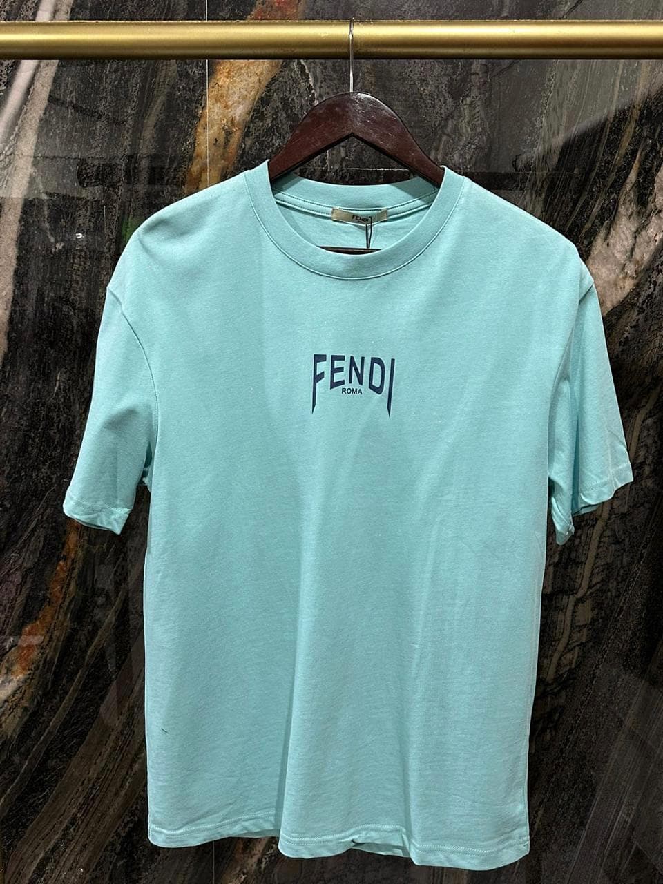 Fendi – Roma Light Blue Tee (Caballero)