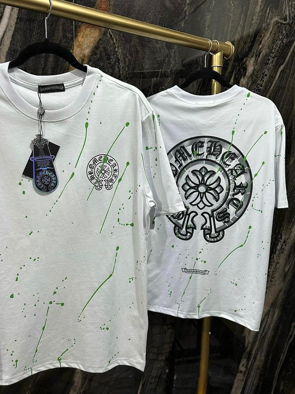 Chrome Hearts – Neon Splash Tee (Caballero)
