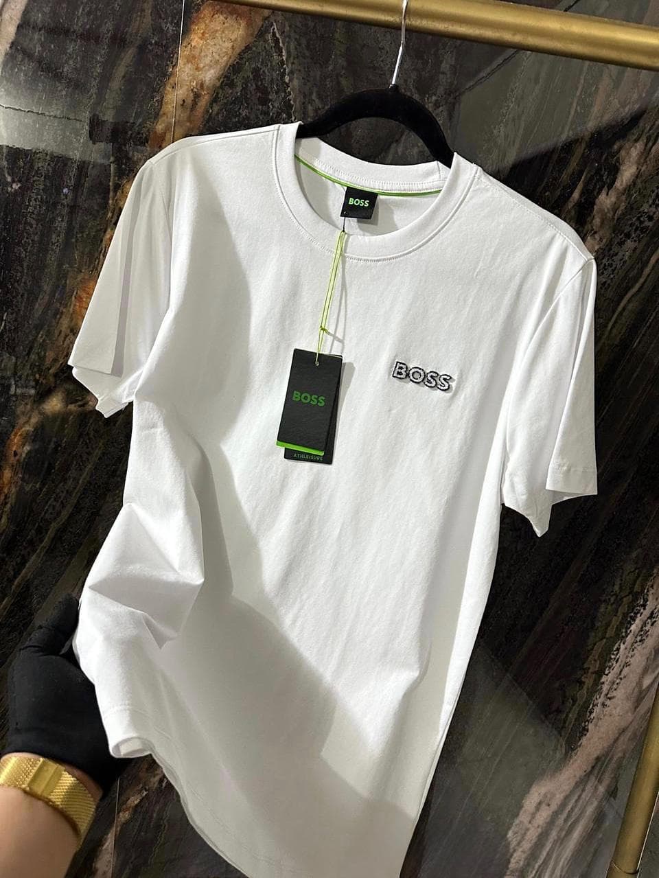 BOSS – Essential White Tee (Caballero)