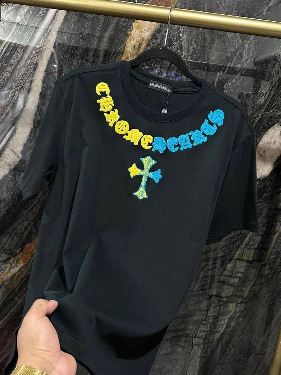 Chrome Hearts – Cross Embroidery Tee (Caballero)